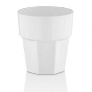 GastroCups GC-20 Polikarbonat Casablanca Bardak, 250 ml, Beyaz