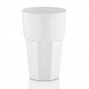 GastroCups GC-21 Polikarbonat Casablanca Bardak, 300 ml, Beyaz