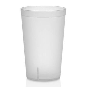 GastroCups Kumlu Bardak, 240 ml, Polikarbonat, Şeffaf