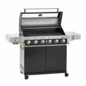 Rösle 25532 Videro G6-S Vario Barbekü İstasyonu, Doğalgazlı, Siyah